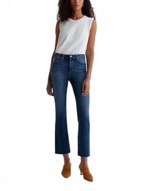 NEW AG JEANS farrah boot crop mid rise jeans in 11 years memory